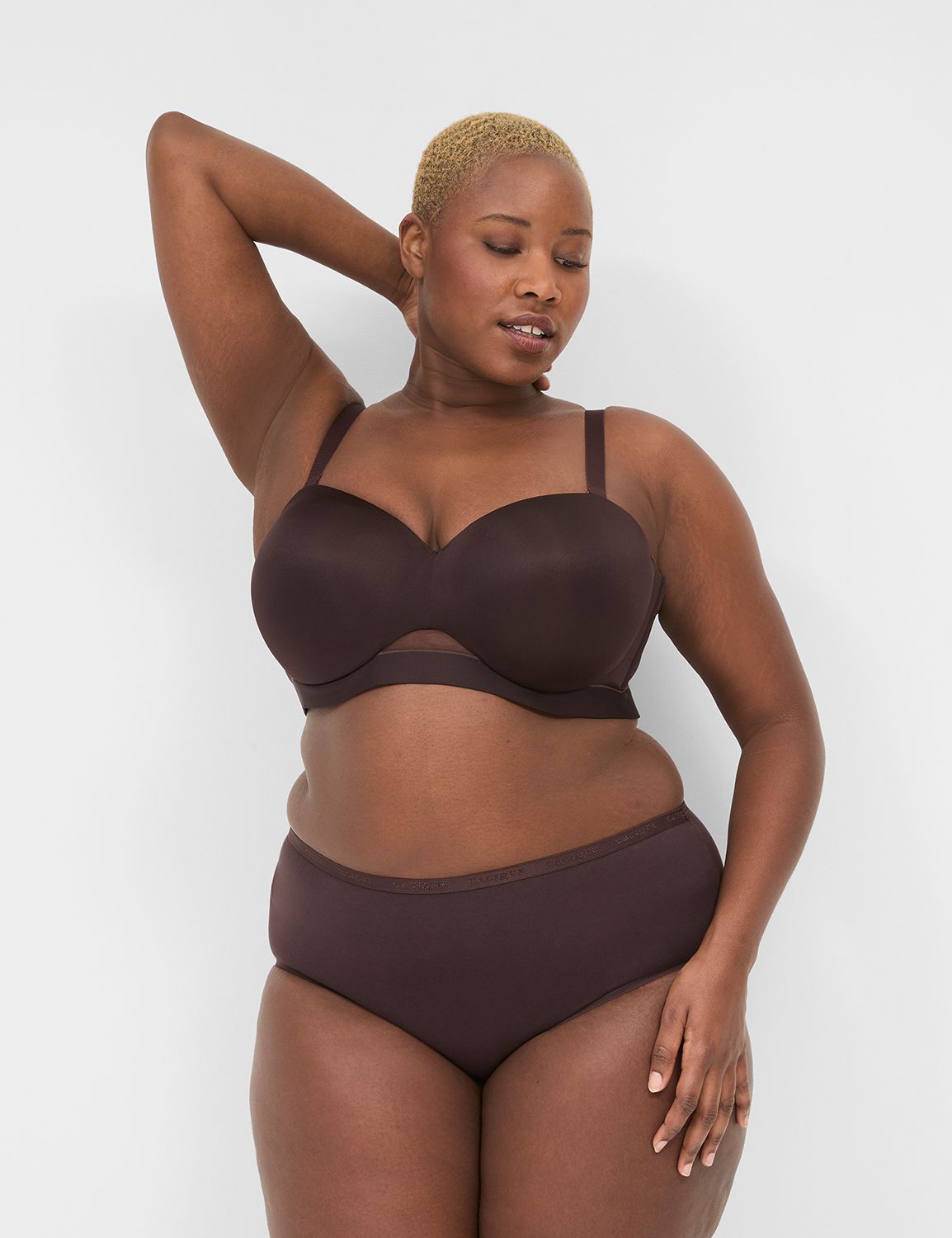 Cotton High-Leg Brief Panty