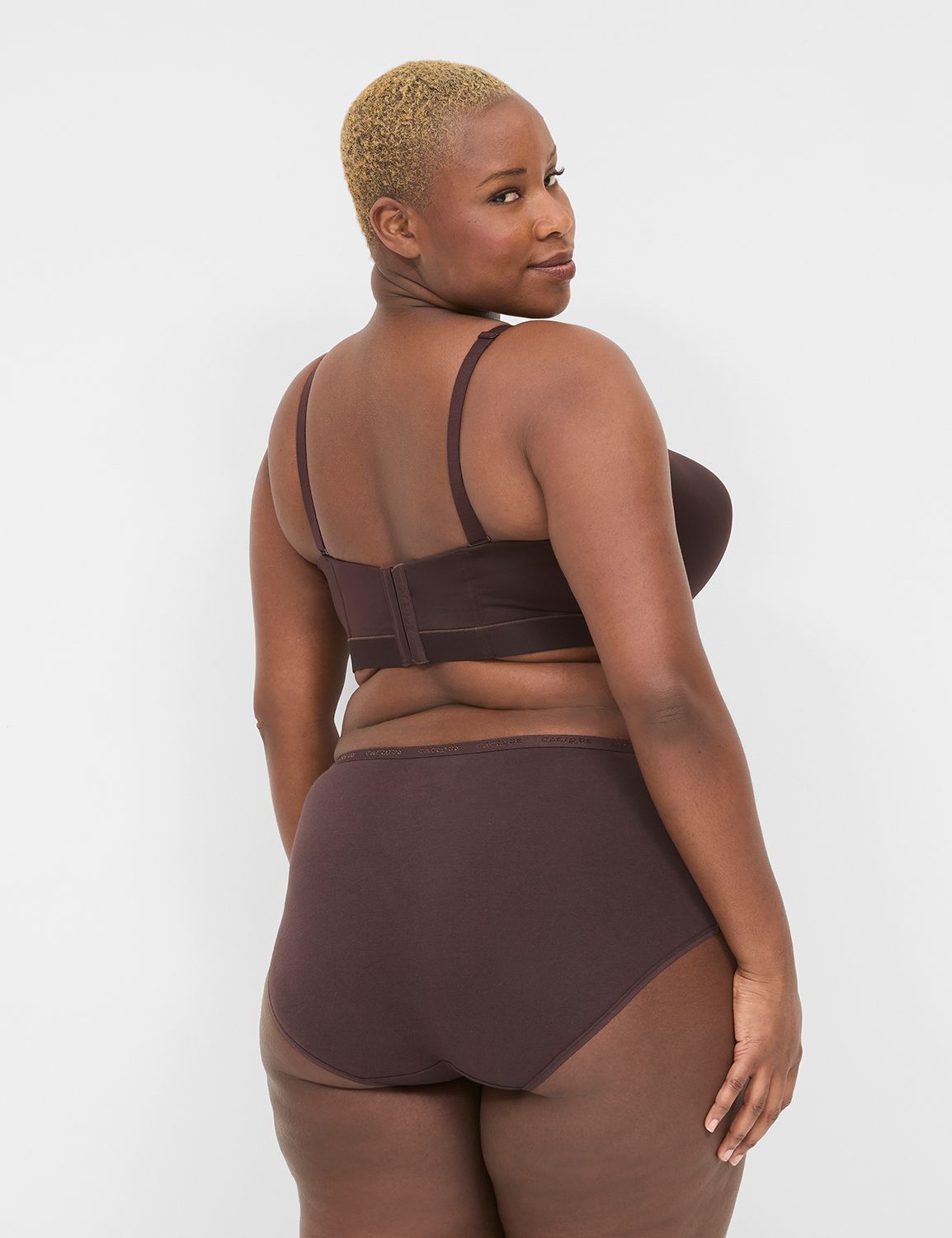 Cotton High-Leg Brief Panty