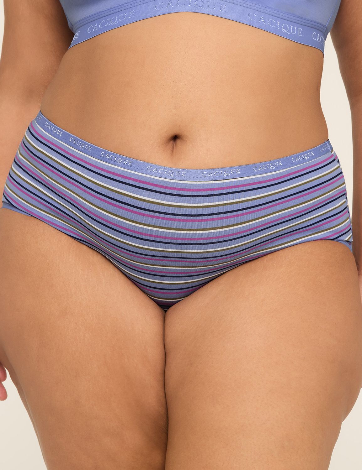 Cotton High Leg Brief-15B  1119229 Product Image 1