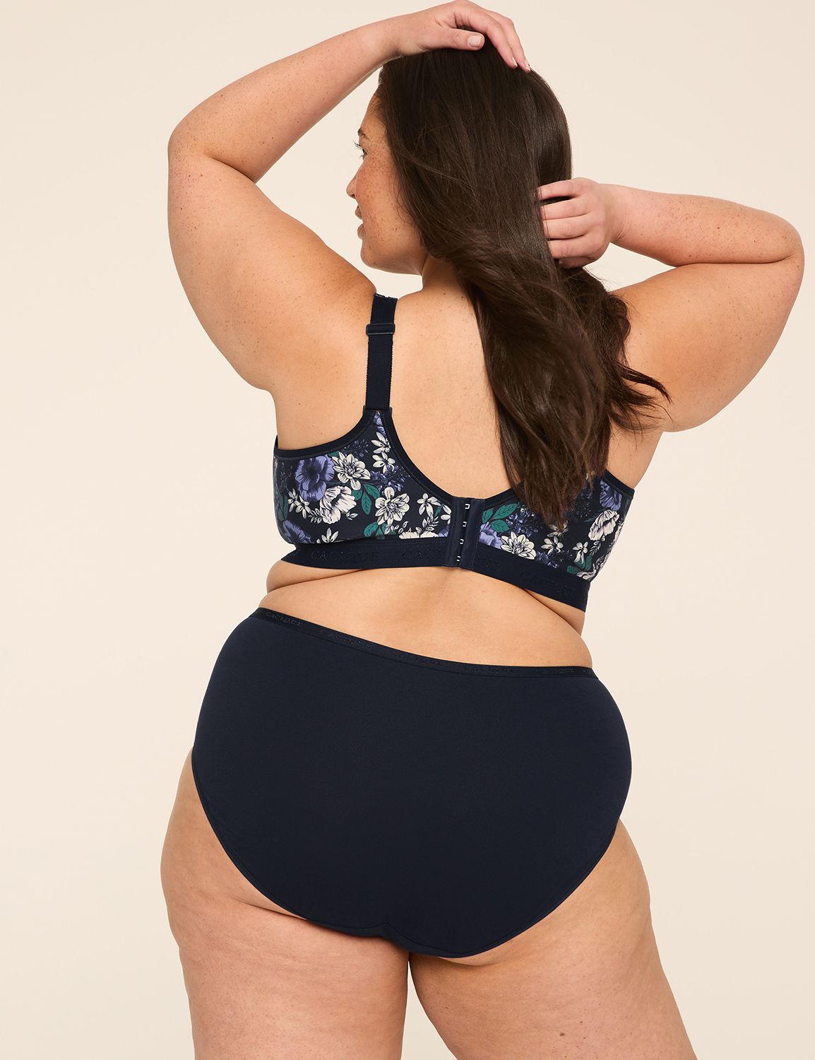 Cotton High-Leg Brief Panty