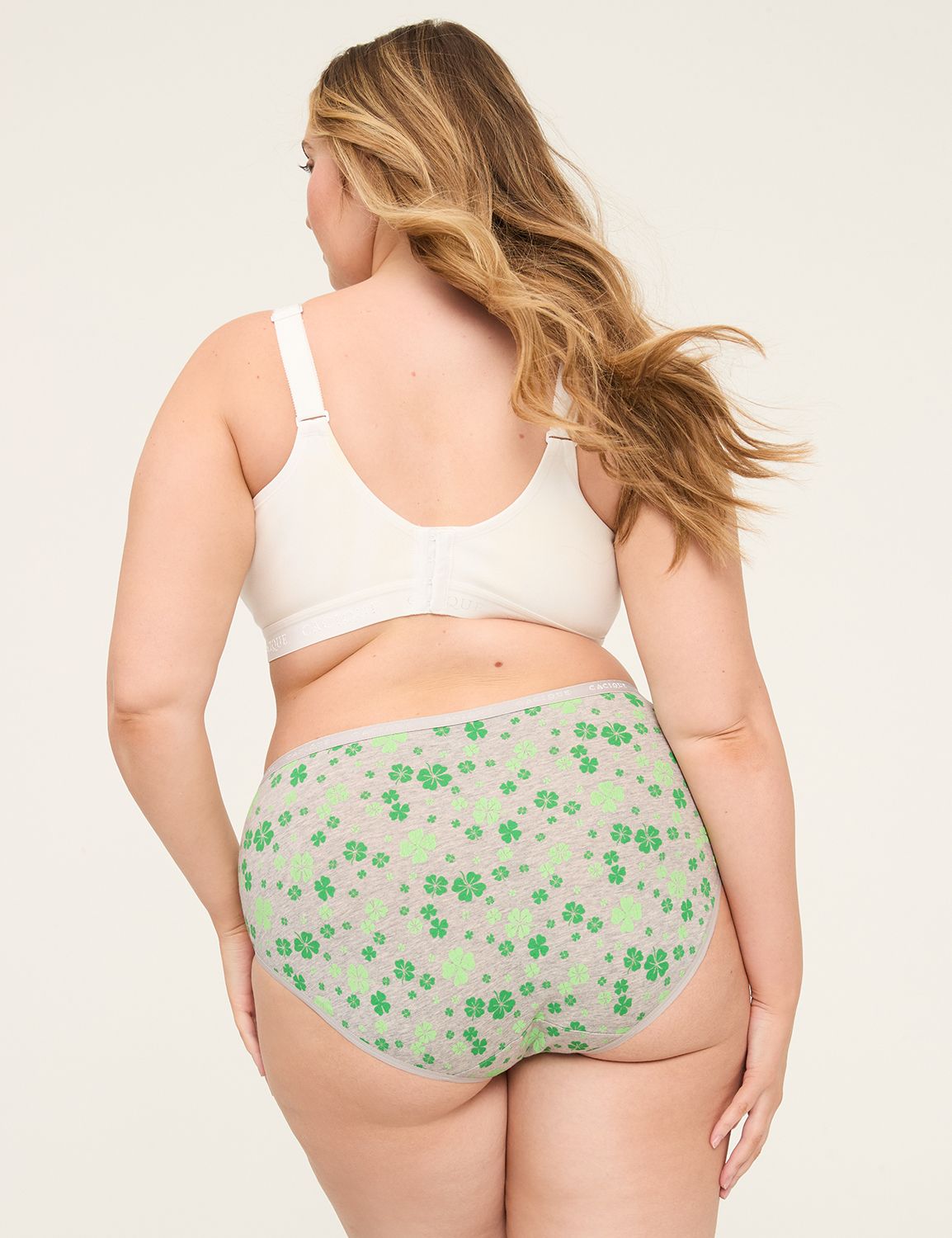 Cotton High-Leg Brief Panty