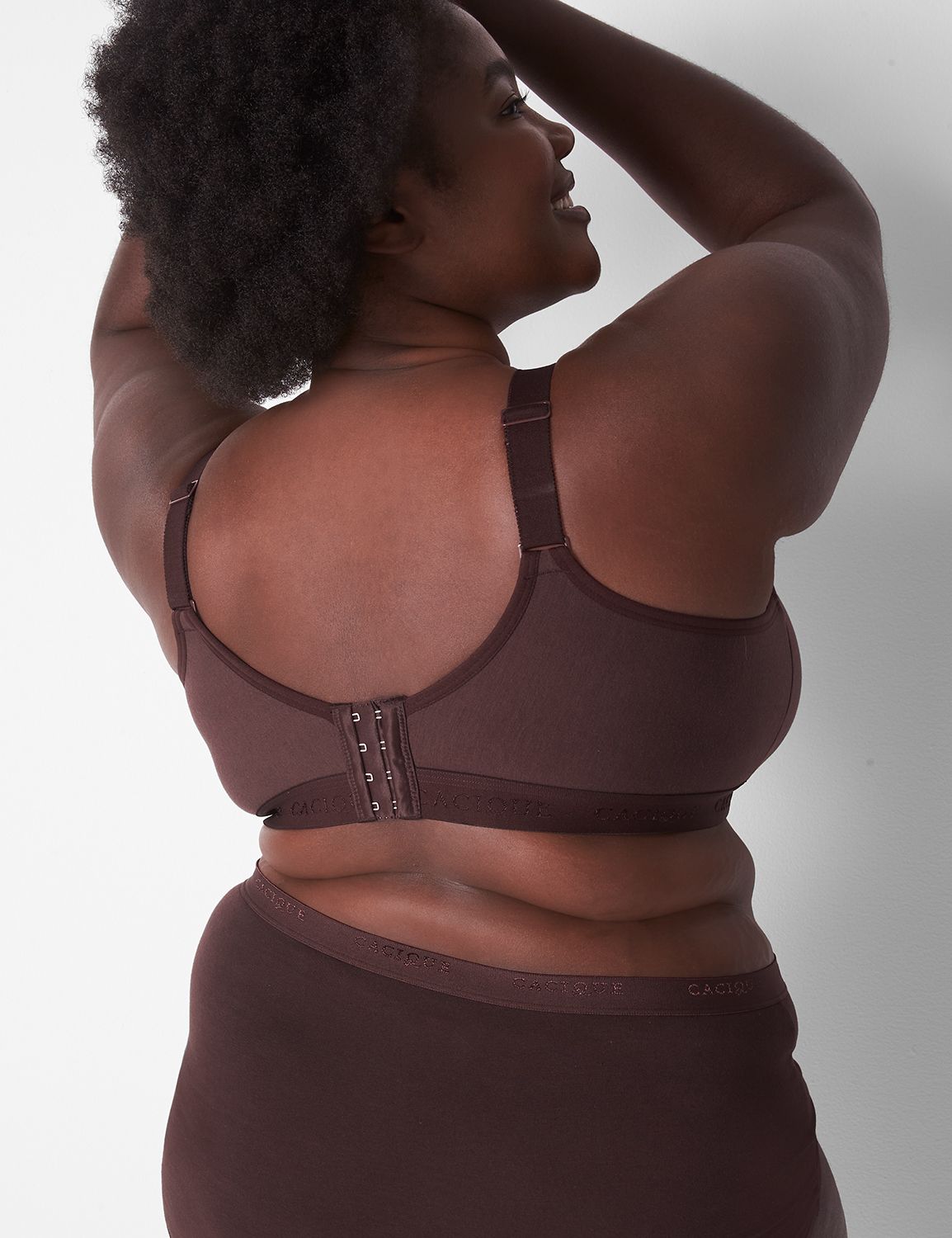 Lane Bryant Cotton Lightly Lined No-Wire Full Coverage Bra 54C Chocolate  Plum, Lane Bryant (Jun 2023)