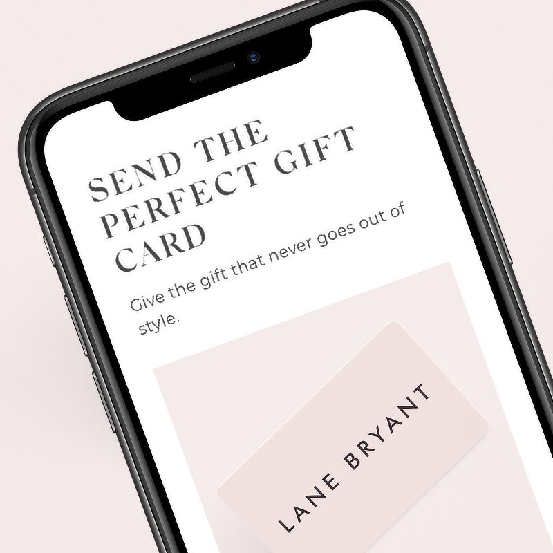 Gift Card  Lane Bryant