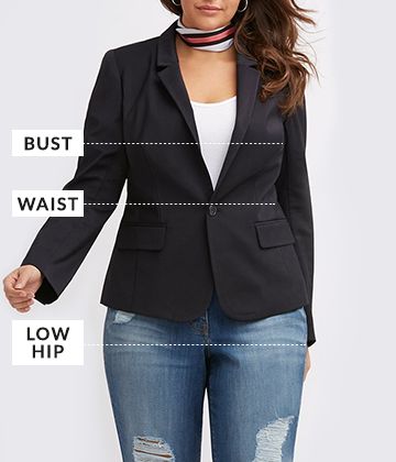 Lane bryant hotsell black blazer