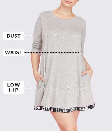 Size Charts & Measurements for Plus Sizes | Lane Bryant